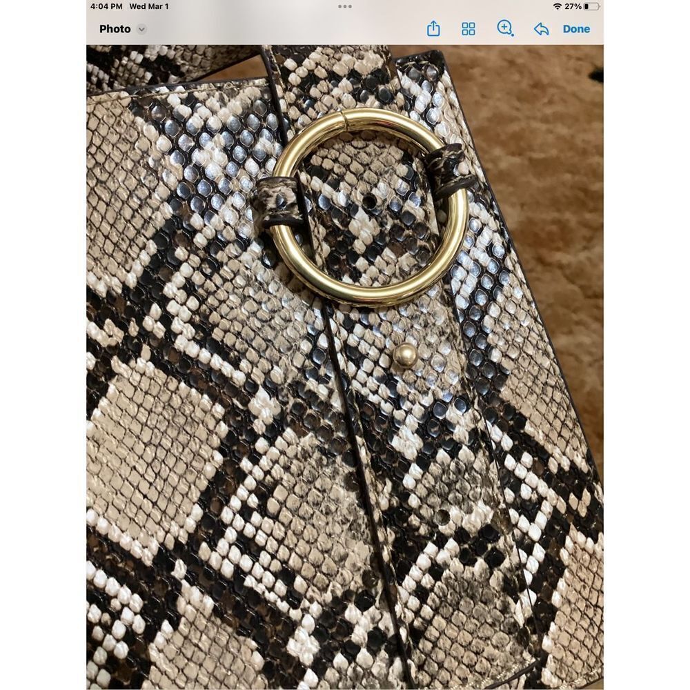 Small Faux Snakeskin Bag - Picture 8 of 8